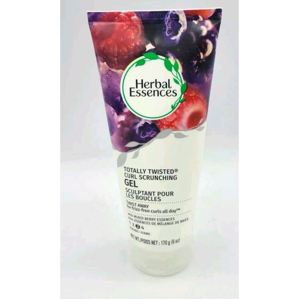 Herbal Essences Totally Twisted Curl Scrunching Gel Mixed Berry 6 Oz